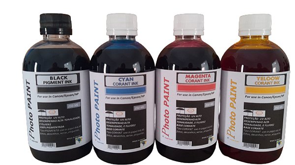 TINTA MEGA TANK CANON G3100/G3110 4X 500 ML PHOTO PAINT