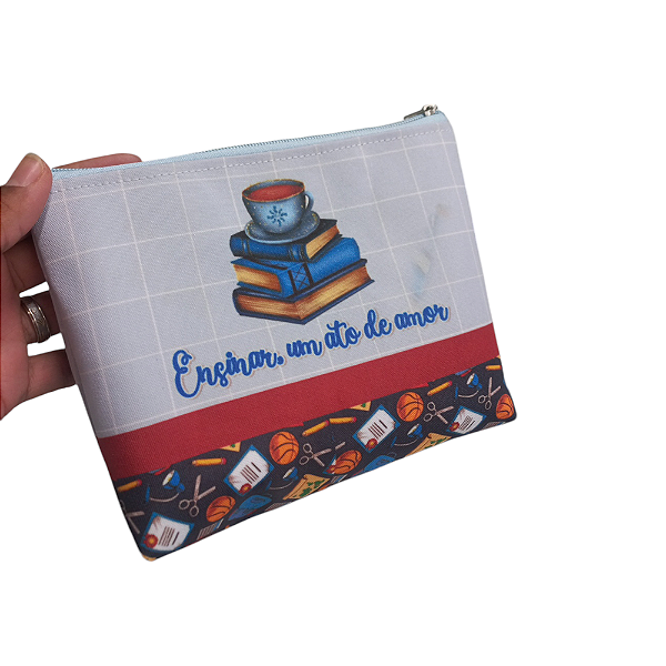 Necessarie média professora azul