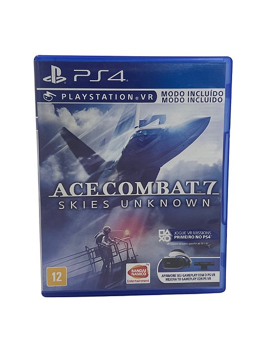Jogo Mídia Física PS4 - Ace Combat 7: Skies Unknown