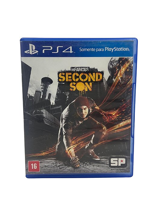 Jogo Mídia Física PS4 - inFAMOUS Secound Son