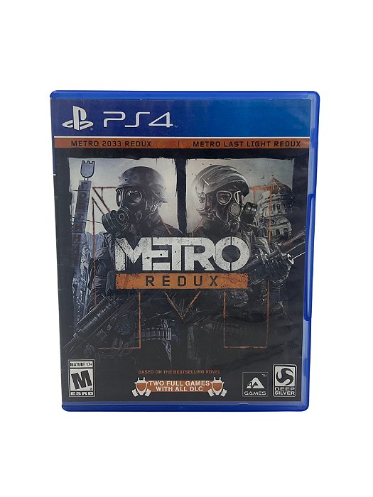Jogo Mídia Física PS4 - Metro Redux