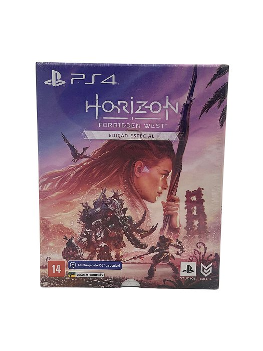 Jogo Mídia Física PS4 Horizon Forbidden West Edição Especial