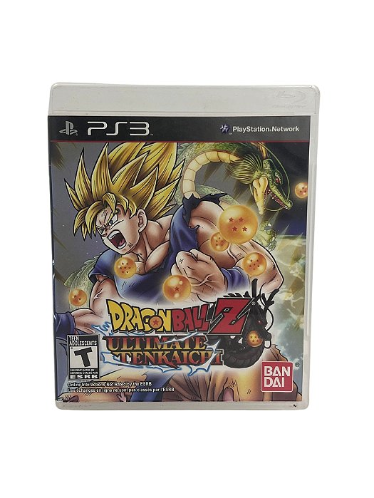 Jogo Mídia Física PS3 - Dragon Ball Z: Ultimate Tenkaichi
