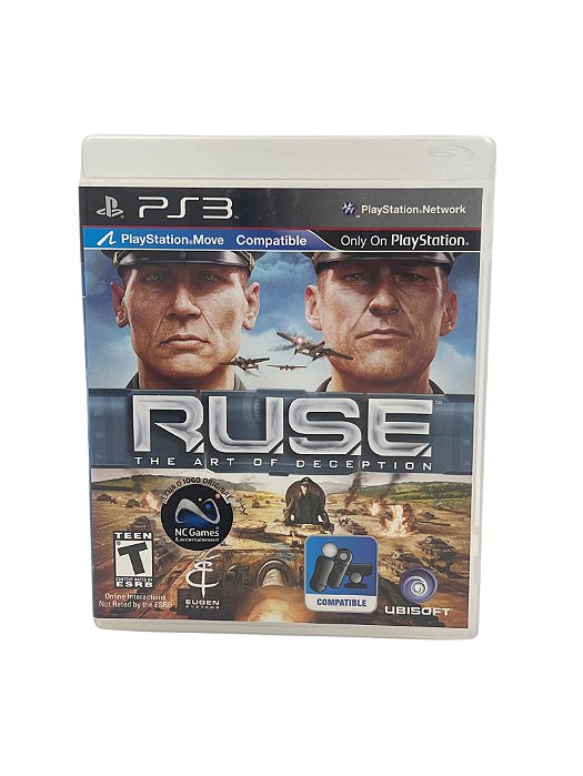 Jogo Mídia Física PS3 - RUSE: The Art Of Deception