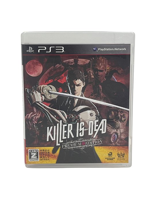 Jogo Mídia Física PS3 - Killer Is Dead Premium Ed Japones