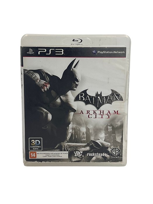 Jogo Mídia Física PS3 - Batman Arkham City