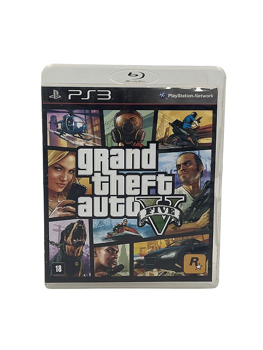 Jogo Mídia Física PS3 - GTA 5