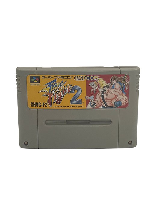 Jogo Super Famicom - Final Fight 2 Loose Japones
