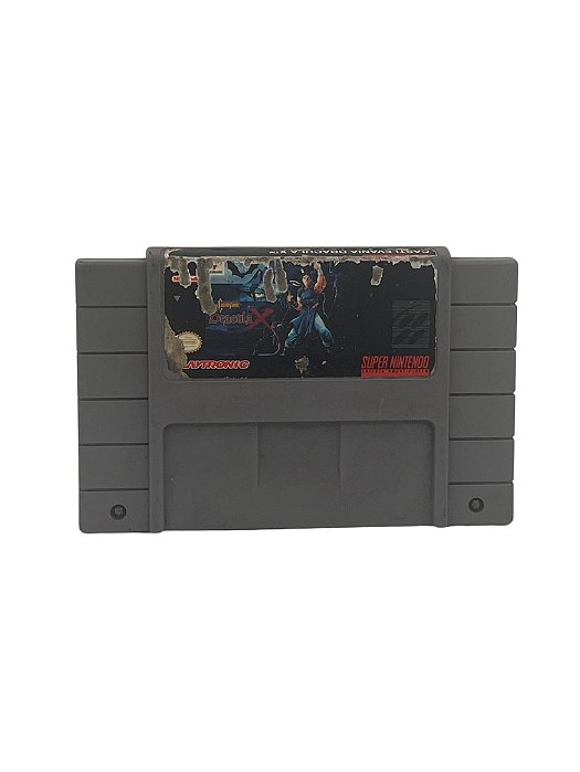 Jogo Super Nintendo - Castlevania: Dracula X Loose