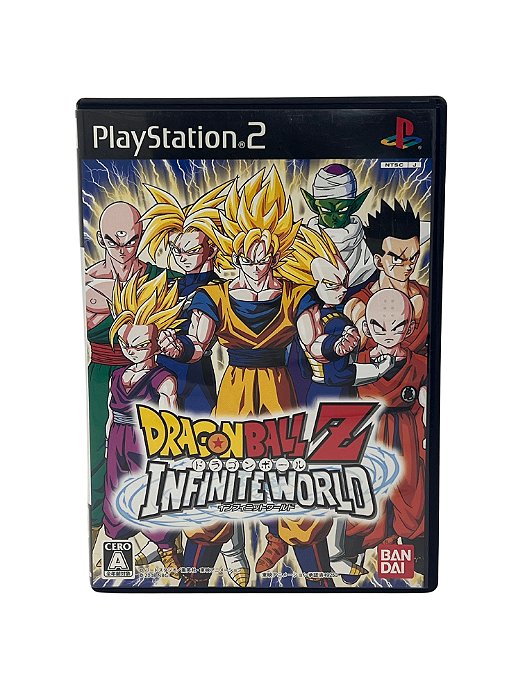 Jogo Mídia Física PS2 - Dragon Ball Z Infinite World Japones