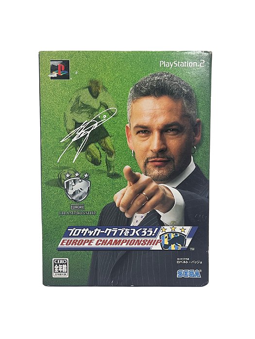 Jogo Mídia Física PS2 - Europe Championship com luva Japones
