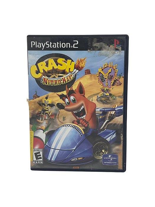Jogo Mídia Física PS2 - Crash Nitro Kart