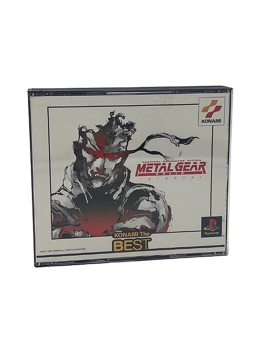 Jogo Mídia Física PS1 - Metal Gear Solid Integral Japones
