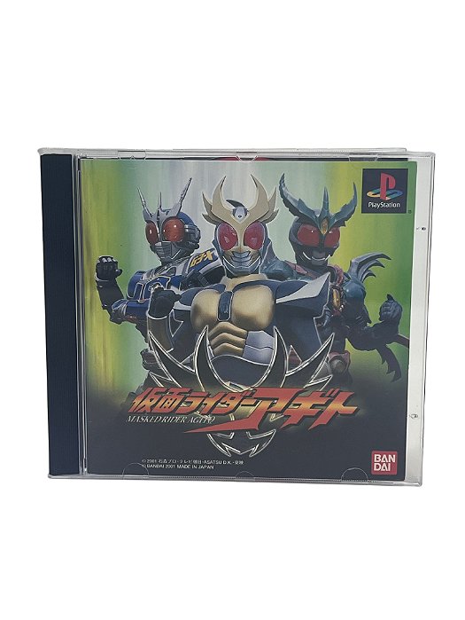Jogo Mídia Física PS1 - Kamen Rider Agito Japones