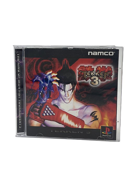 Jogo Mídia Física PS1 - Tekken 3 Japones