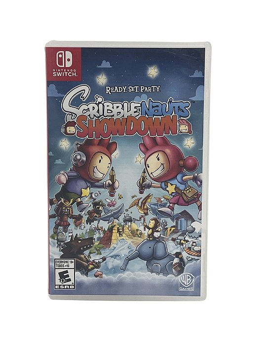 Jogo Mídia Física Nintendo Switch - ScribbleNauts Showdown