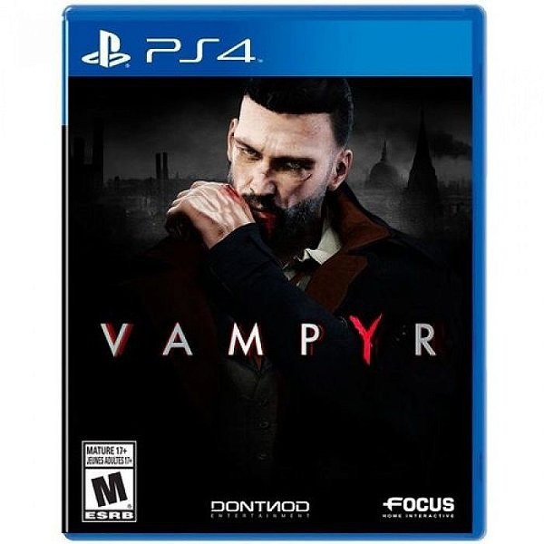 Jogo Mídia Física PS4 Vampyr
