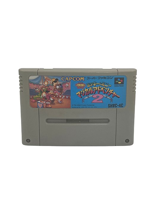 Jogo Super Famicom - Mickey Magical Quest 2 Loose Japones