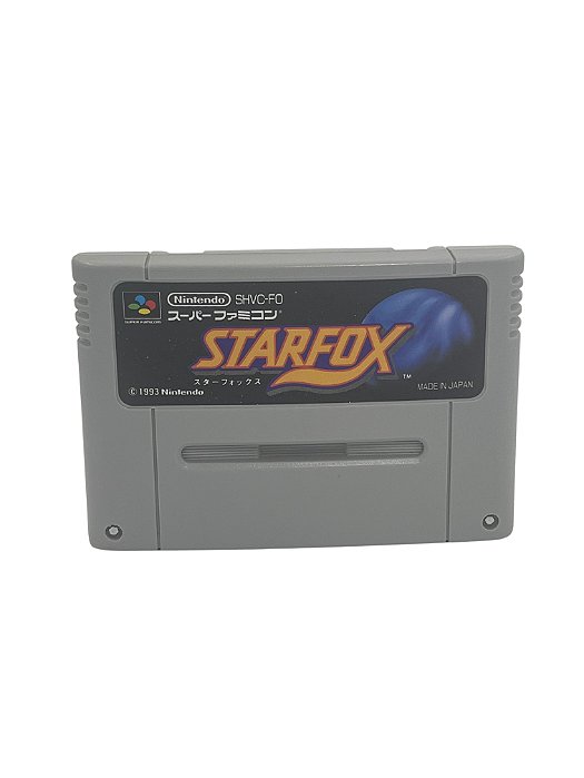 Jogo Super Famicom - Star fox Loose Japones