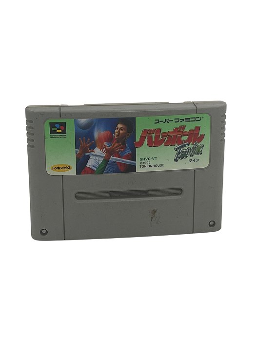 Jogo Super Famicom - Volleyball Twin Loose Japones