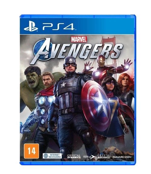 Jogo Mídia Física PS4 Avengers