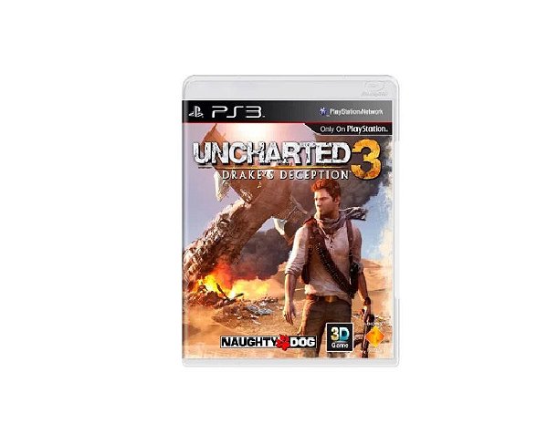 Jogo Mídia Física PS3 Uncharted 3 Drakes Deception