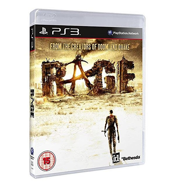 Jogo Mídia Física PS3 Rage