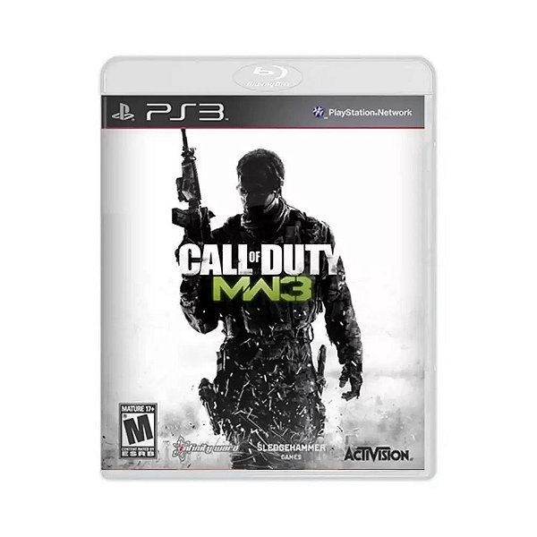 Jogo Mídia Física PS3 Call Of Duty Modern Warfare 3