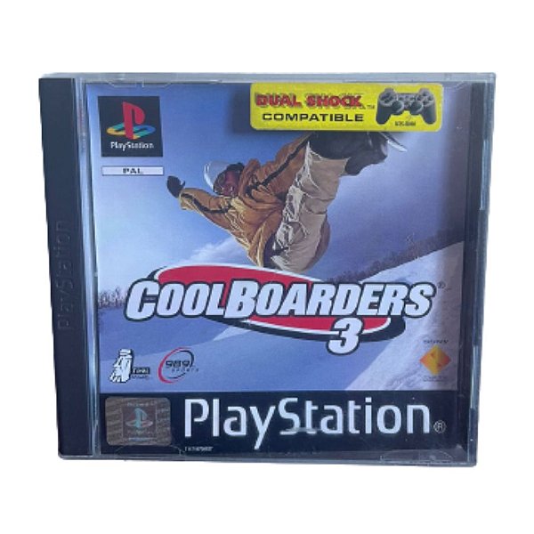 Jogo Mídia Física PS1 Coolboarders 3 Black Label EU Original