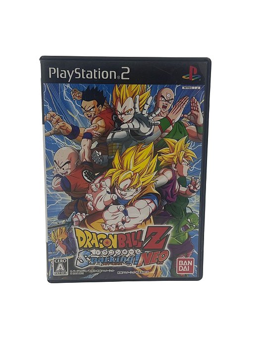 Jogo Mídia Física PS2 - Dragon Ball Z Sparking! Neo Japones