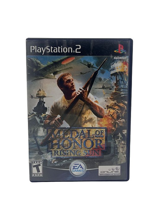 Jogo Mídia Física PS2 - Medal Of Honor Rising Sun