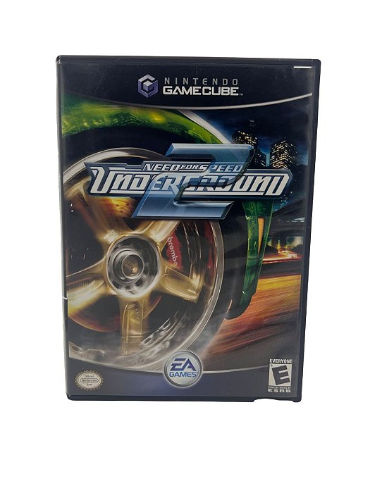 Jogo Mídia Física Gamecube - Need For Speed Underground 2