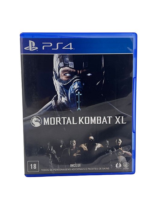 Jogo Mídia Física PS4 Mortal Kombat XL