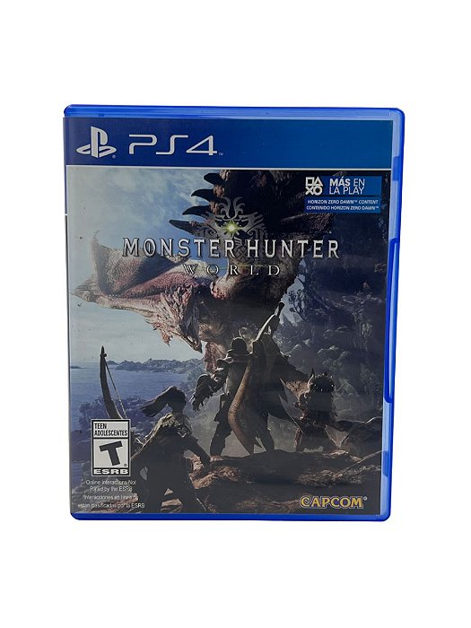 Jogo Mídia Física PS4 Monster Hunter World