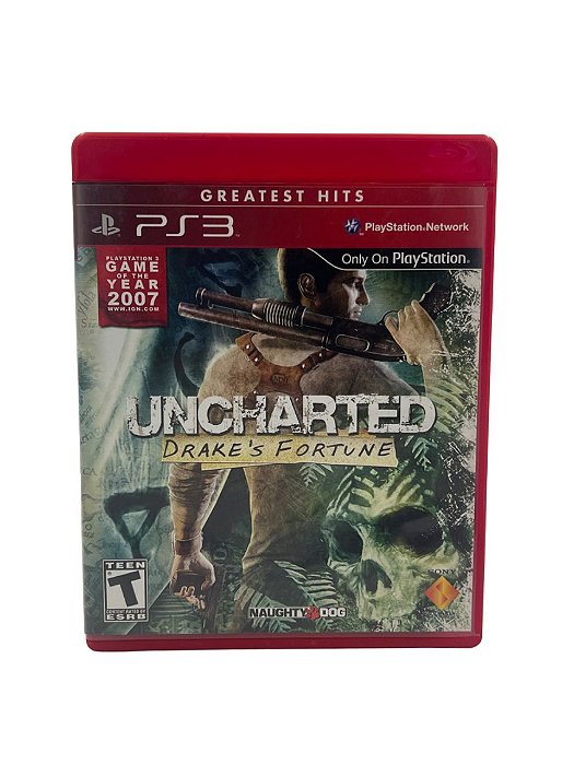 Jogo Mídia Física PS3 - Uncharted Drake's Fortune