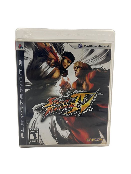 Jogo Mídia Física PS3 - Street Fighter IV
