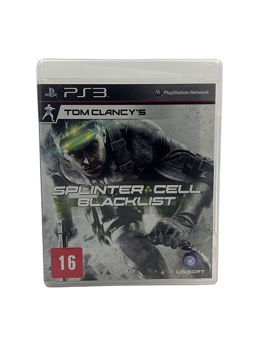 Jogo Mídia Física PS3 - Splinter Cell Blacklist