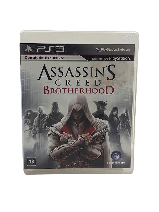 Jogo Mídia Física PS3 - Assassins Creed Brotherhood