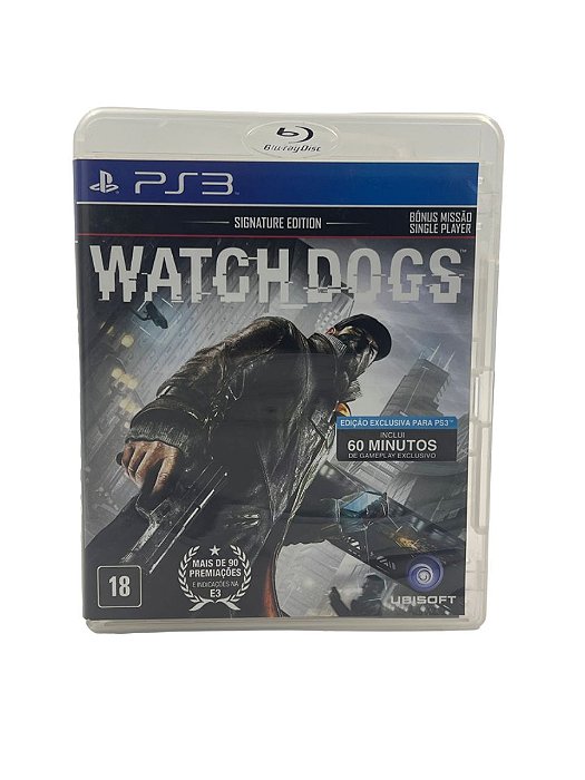Jogo Mídia Física PS3 - Watch Dogs