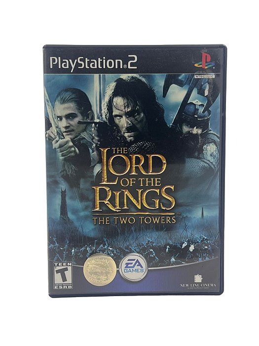 Jogo Mídia Física PS2 - The Lord of the Rings The Two Towers