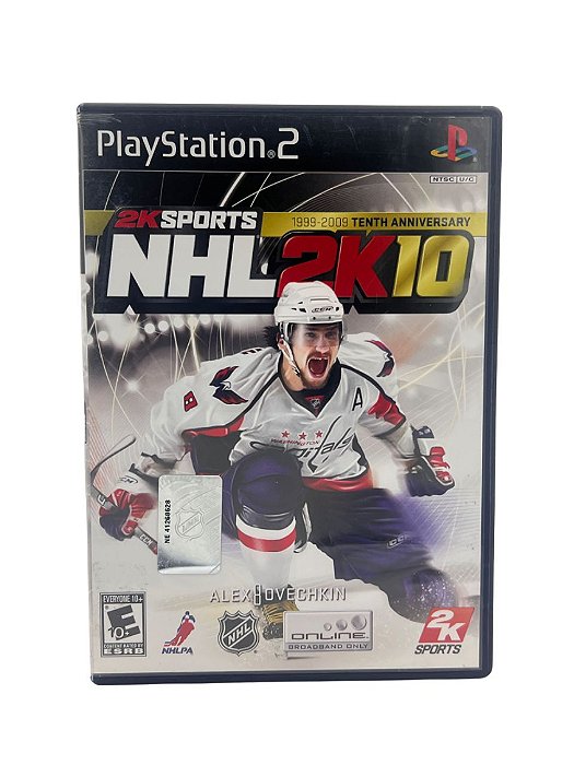Jogo Mídia Física PS2 - NHL 2K10
