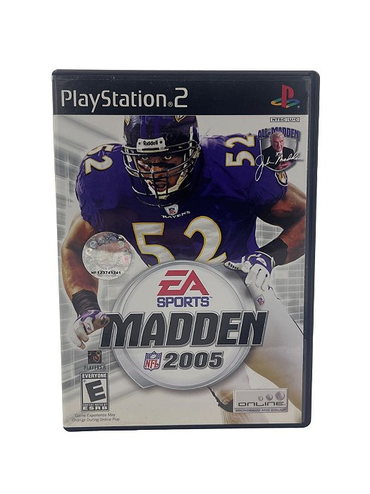 Jogo Mídia Física PS2 - Madden 2005
