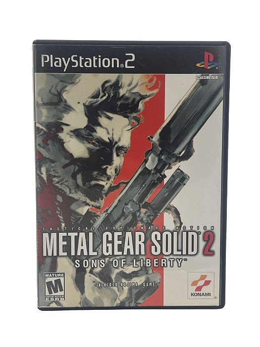 Jogo Mídia Física PS2 - Metal Gear Solid 2