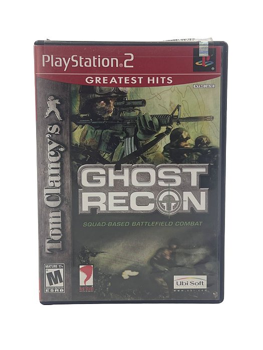 Jogo Mídia Física PS2 - Ghost Recon