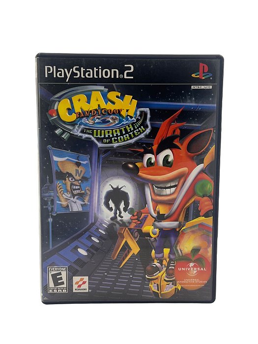 Jogo Mídia Física PS2 - Crash Bandicoot The Wrath of Cortex