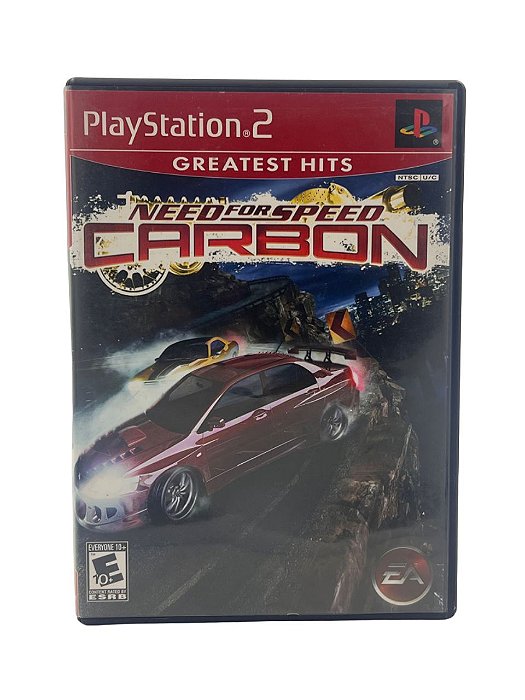 Jogo Mídia Física PS2 - Need For Speed Carbon Greatest Hits