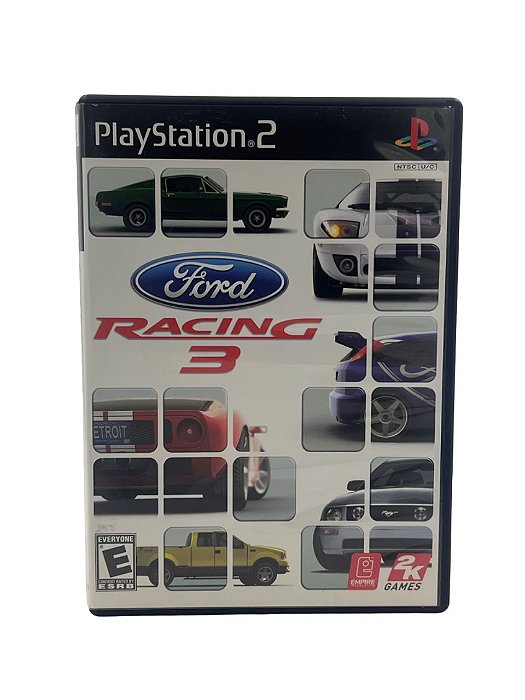 Jogo Mídia Física PS2 - Ford Racing 3