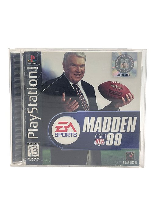 Jogo Mídia Física PS1 - Madden 99