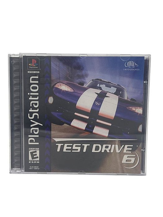 Jogo Mídia Física PS1 - Test Drive 6