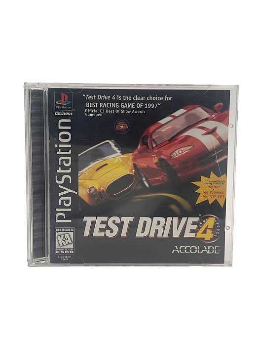 Jogo Mídia Física PS1 - Test Drive 4